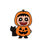 ポポベアの楽しいハロウィン！（個別スタンプ：31）
