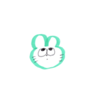 うさぎ田のスタンプ6▼（個別スタンプ：1）