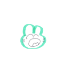 うさぎ田のスタンプ6▼（個別スタンプ：2）