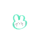 うさぎ田のスタンプ6▼（個別スタンプ：7）