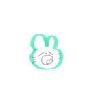 うさぎ田のスタンプ6▼（個別スタンプ：10）