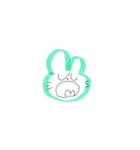 うさぎ田のスタンプ6▼（個別スタンプ：25）