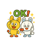 ピコルとモコルのほっこり癒しスタンプ40種（個別スタンプ：16）