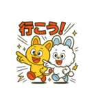 ピコルとモコルのほっこり癒しスタンプ40種（個別スタンプ：34）