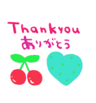 nenerin会話スタンプ日本語英語7気遣い修正（個別スタンプ：2）