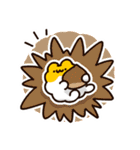 10月と11月に使える！もこどりスタンプ（個別スタンプ：16）