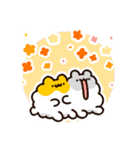 10月と11月に使える！もこどりスタンプ（個別スタンプ：19）