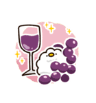 10月と11月に使える！もこどりスタンプ（個別スタンプ：21）