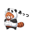 パンダになりたいレッサーパンダ（個別スタンプ：19）