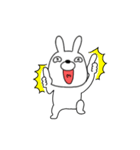 【動く】ウサギのうさ男57（個別スタンプ：5）