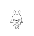 【動く】ウサギのうさ男57（個別スタンプ：8）