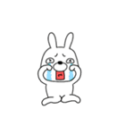 【動く】ウサギのうさ男57（個別スタンプ：12）