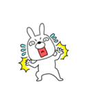 【動く】ウサギのうさ男57（個別スタンプ：18）