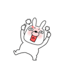 【動く】ウサギのうさ男57（個別スタンプ：20）