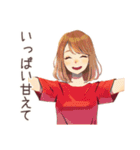 やさしい妻の秋♡ほんわか家族（個別スタンプ：29）