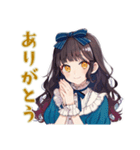 ズボラな雪白姫のお城ライフ（個別スタンプ：3）