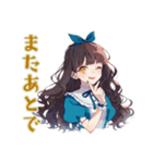 ズボラな雪白姫のお城ライフ（個別スタンプ：10）