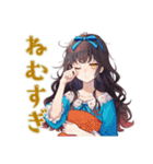 ズボラな雪白姫のお城ライフ（個別スタンプ：11）