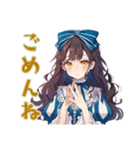 ズボラな雪白姫のお城ライフ（個別スタンプ：13）
