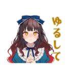 ズボラな雪白姫のお城ライフ（個別スタンプ：15）
