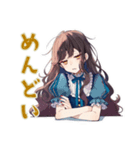 ズボラな雪白姫のお城ライフ（個別スタンプ：18）