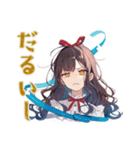 ズボラな雪白姫のお城ライフ（個別スタンプ：22）
