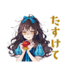 ズボラな雪白姫のお城ライフ（個別スタンプ：28）