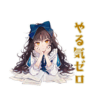 ズボラな雪白姫のお城ライフ（個別スタンプ：35）