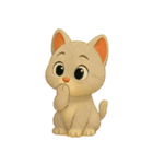 かわいい子猫スタンプ Vol.1（個別スタンプ：8）