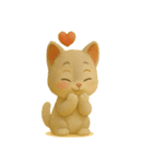 かわいい子猫スタンプ Vol.1（個別スタンプ：21）