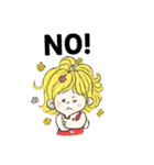 女の子・GIRLスタンプ（個別スタンプ：4）