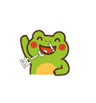 癒しのカエルさんだモン（個別スタンプ：12）