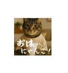 クスッと笑える小花達の会話（日本語）（個別スタンプ：1）