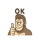 イケメンゴリラのスマート報連相（個別スタンプ：37）