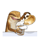 ニホンカナヘビのスタンプ2（個別スタンプ：15）