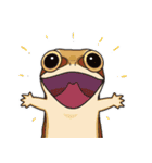 ニホンカナヘビのスタンプ2（個別スタンプ：17）