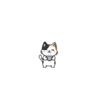 さりげにゃい三毛猫のきもち（個別スタンプ：2）