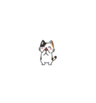 さりげにゃい三毛猫のきもち（個別スタンプ：8）