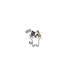 さりげにゃい三毛猫のきもち（個別スタンプ：11）
