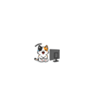 さりげにゃい三毛猫のきもち（個別スタンプ：26）