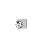さりげにゃい三毛猫のきもち（個別スタンプ：32）