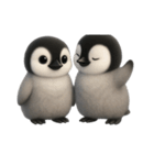 ふわふわ赤ちゃんペンギン 第1集（個別スタンプ：10）