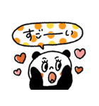 毎日使える♡カラフルドット♡動物（個別スタンプ：26）