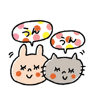 毎日使える♡カラフルドット♡動物（個別スタンプ：32）