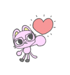 めがにゃー1（個別スタンプ：9）