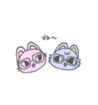 めがにゃー1（個別スタンプ：24）