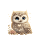 無言フクロウのシュール劇場（個別スタンプ：29）