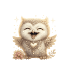 無言フクロウのシュール劇場（個別スタンプ：31）