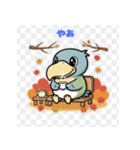 無表情なのに愛されるハシビロコウ（個別スタンプ：4）