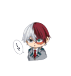 君のLINEに私が来た！ヒロアカスタンプ（個別スタンプ：6）